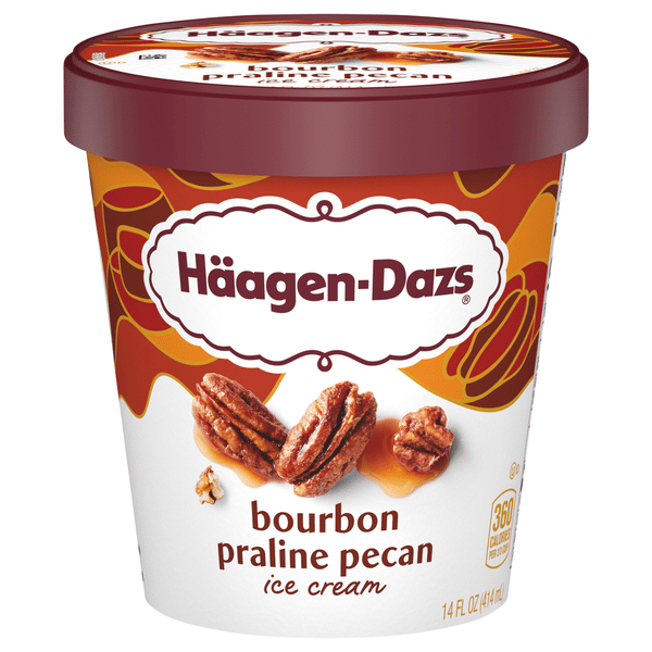 Haagen-Dazs Bourbon Praline Pecan Ice Cream | Hy-Vee Aisles Online