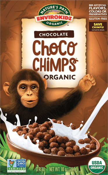 Nature's Path Envirokidz Organic Choco Chimps Cereal 10oz Box | Hy