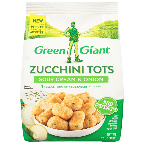 Green Giant Zucchini Tots, Sour Cream & Onion | Hy-Vee Aisles