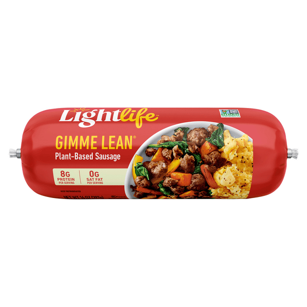 Lightlife Gimme Lean Ground Sausage Style Veggie Protein | Hy-Vee