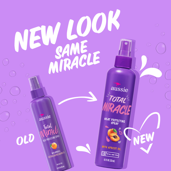 Aussie Total Miracle Heat Protecting Spray with Apricot | Hy-Vee