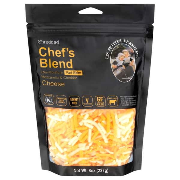 Les Petites Fermieres Chef's Blend Shredded Cheese 8 oz | Hy-Vee