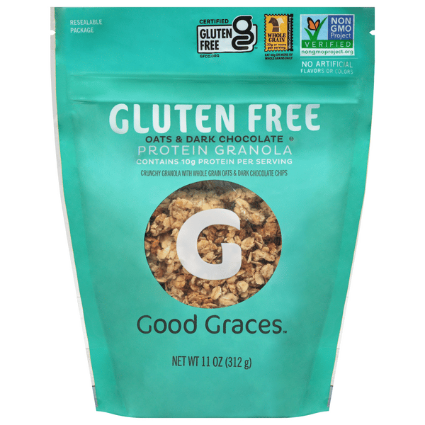 Good Graces Gluten Free Oats & Dark Chocolate Granola | Hy-Vee