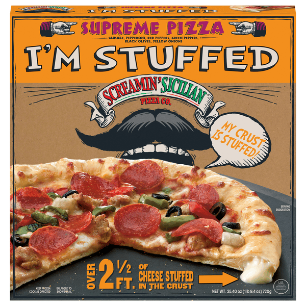 Screamin' Sicilian Pizza Co. I'm Stuffed Supreme Pizza 25.40 oz