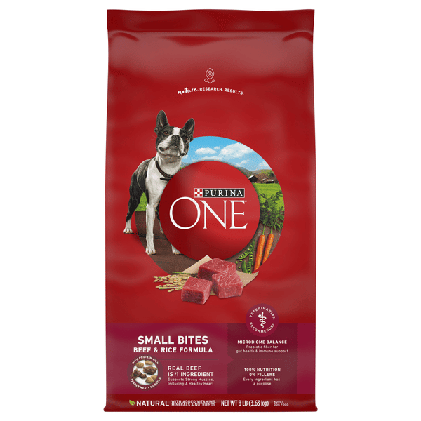 みいとと&ちび8様用PURINA ONE Purina ONE SmartBlend Small Bites Beef & Rice Formula Adult