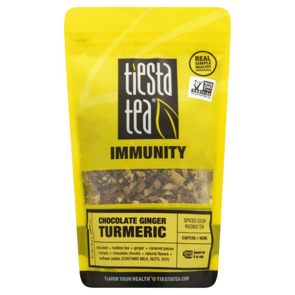 Tiesta Tea Immunity, Chocolate Ginger Turmeric | Hy-Vee Aisles
