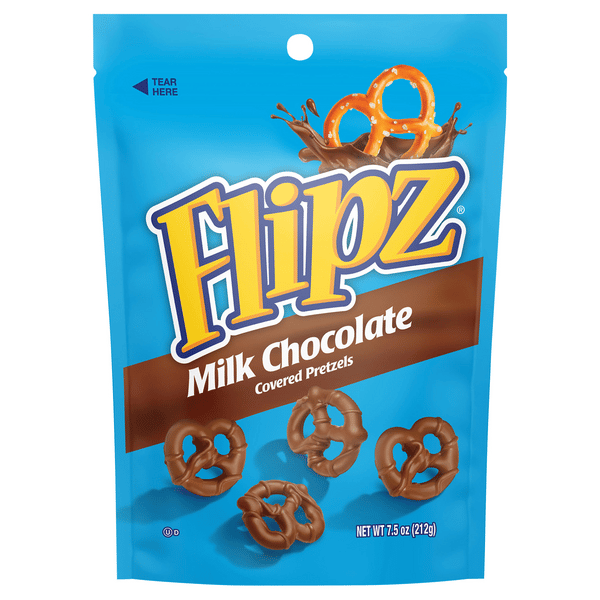 セブン Flipz Milk Chocolate Covered Pretzels | Hy-Vee Aisles Online