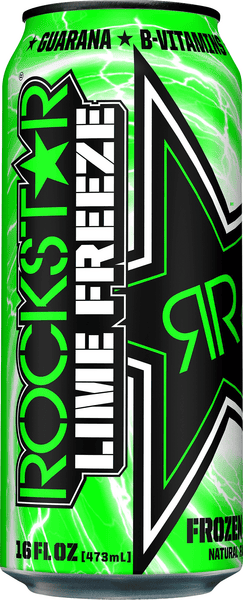 Rockstar Lime Freeze Frozen Lime Energy Drink | Hy-Vee Aisles