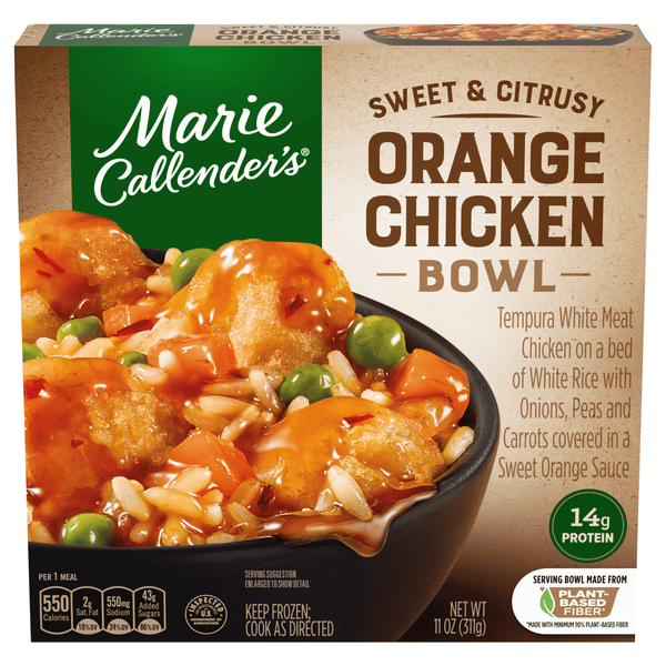 Marie Callender's Sweet & Citrusy Orange Chicken Bowl, Frozen Meal