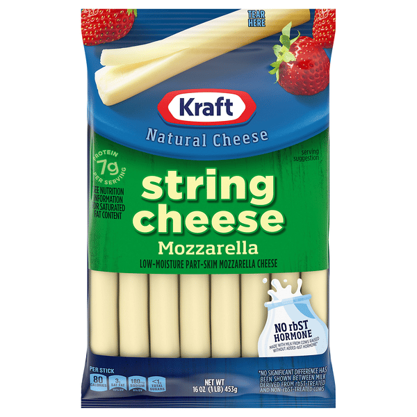 Kraft Mozzarella String Cheese 16Ct | Hy-Vee Aisles Online Grocery