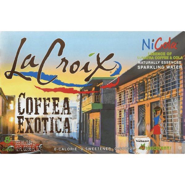 LaCroix NiCola Coffee Exotica Sparkling Water 8 Pack | Hy-Vee