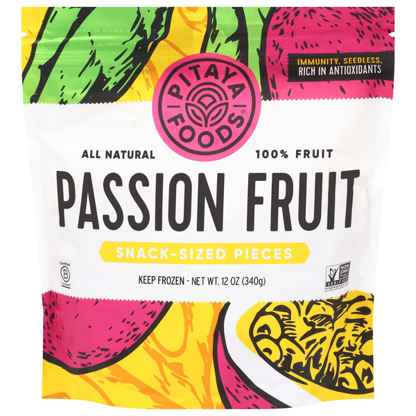 Pitaya Frozen Seedless Passion Fruit Cubes | Hy-Vee Aisles Online