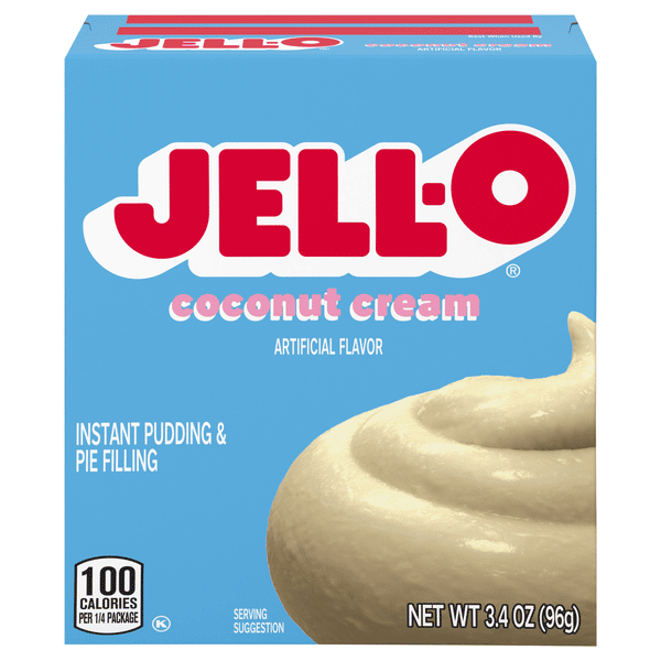 Jell-O Coconut Cream Instant Pudding & Pie Filling | Hy-Vee Aisles