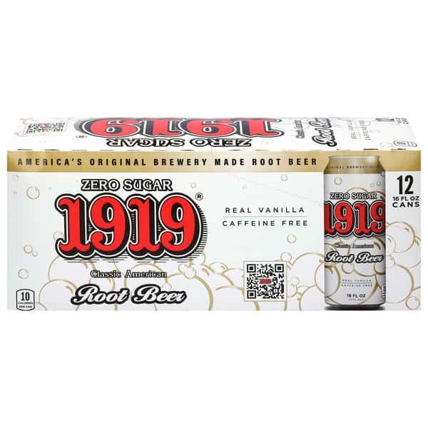 1919 Zero Sugar Root Beer 12Pk | Hy-Vee Aisles Online Grocery Shopping