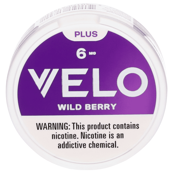 Velo Plus Nicotine Pouches, 6 Mg, Wild Berry, 20Ct | Hy-Vee Aisles