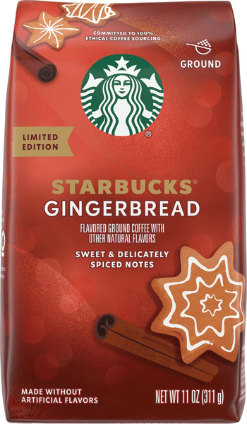 Starbucks Gingerbread Ground Coffee, Limited Edition | Hy-Vee