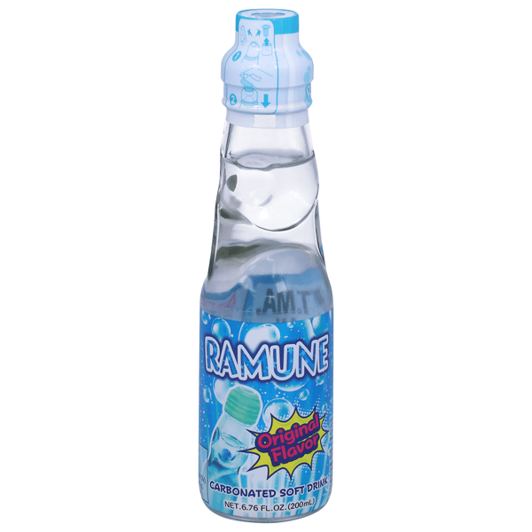Ramune Carbonated Original Flavor Soft Drink 6.76 fl oz | Hy-Vee