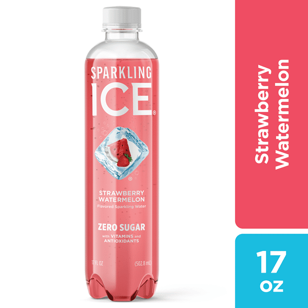 Sparkling Ice, Strawberry Watermelon Flavored Sparkling
