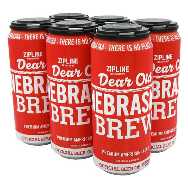 Zipline Brewing Co. Dear Old Nebraska Brew, 6Pk | Hy-Vee