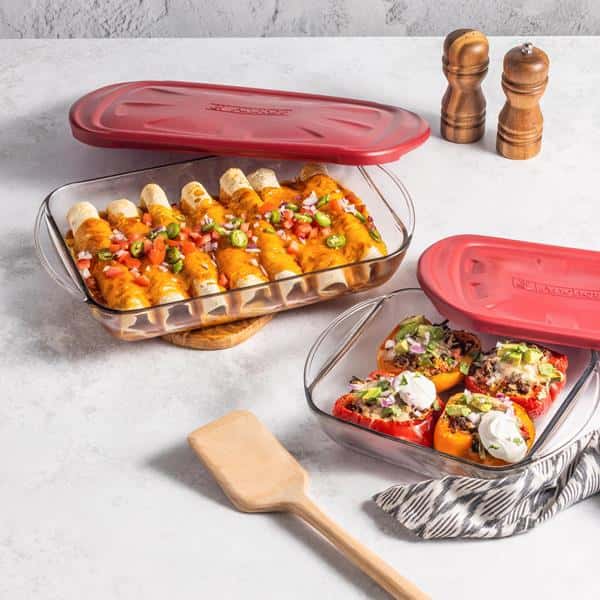 Anchor Hocking 13x9 Pan Quarts Anchor Hocking Baking Dish With Lid