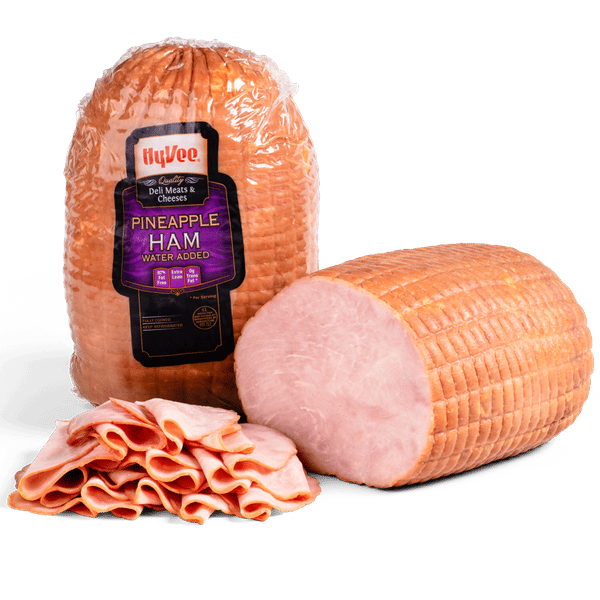 Hy-Vee Quality Sliced Pineapple Smoked Ham | Hy-Vee Aisles