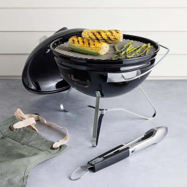 Weber Premium Smokey Joe Charcoal Grill in Black | Hy-Vee