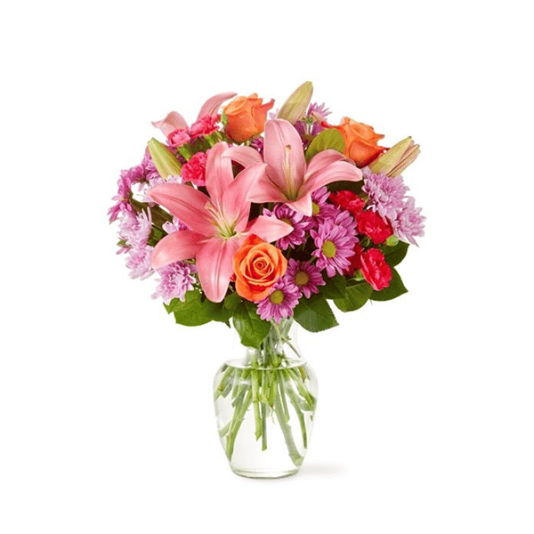 One and Only Deluxe Flower Arrangement | Hy-Vee Aisles Online Grocery ...