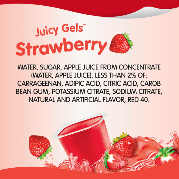 Snack Pack Strawberry Gelatin Juicy Gels | Hy-Vee Aisles