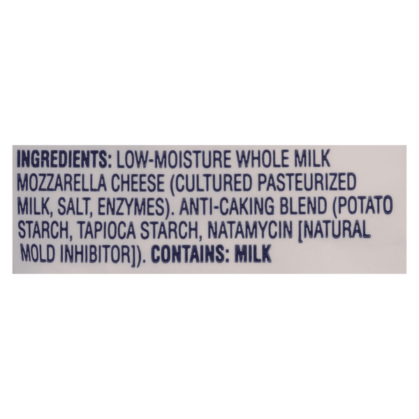 milk ページ Grande Whole Milk Mozzarella Cheese 3.25lb Half Loaf