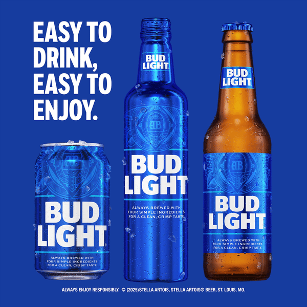 Bud Light 12缶入り　ビール Bud Light BUD LIGHT 12PK/12OZ CANS | Mel & Rose