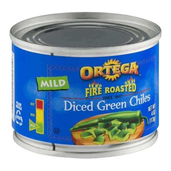 Ortega Mild Fire Roasted Diced Green Chiles | Hy-Vee Aisles