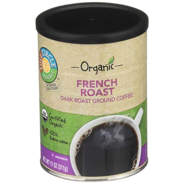 Full Circle Organic Dark Roast Ground Coffee | Hy-Vee Aisles Online ...