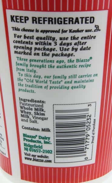 旧Lycee Ricotta R 旧Lycee Ricotta R Miceli's Traditional Ricotta Cheese - Shop