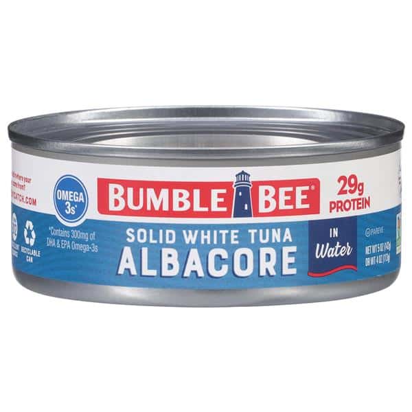 Bumble Bee Solid White Albacore Tuna in Water, 5 oz Can | Hy-Vee Aisles ...
