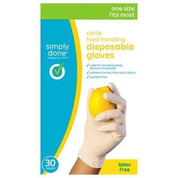 Simply Done Nitrile Food Handling Disposable Gloves Hy-Vee