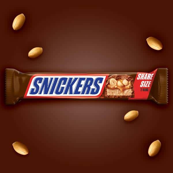 candysaeページ SNICKERS Christmas Minis Size Chocolate Candy Cane Tube