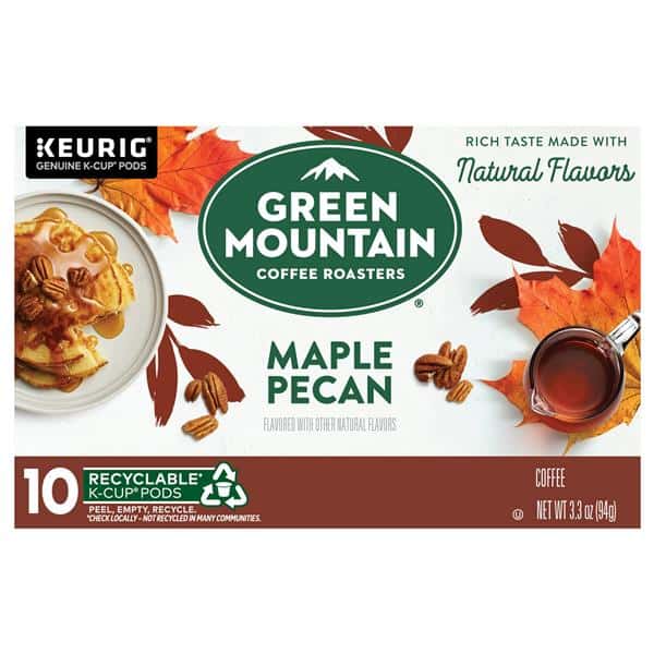 Green Mountain Coffee Roasters Maple Pecan Keurig K-Cup Pods