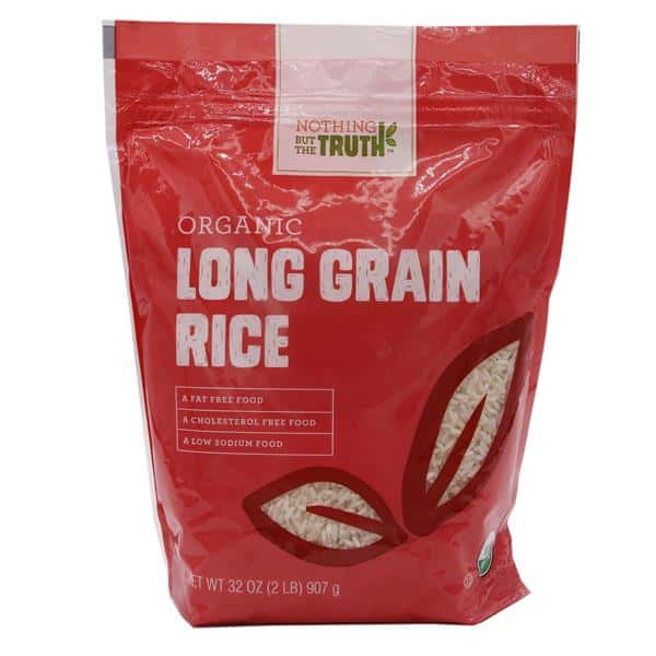 Not Rice Buy Nothing But The Truth Organic Long Grain Rice | Hy-Vee Aisles Online ...