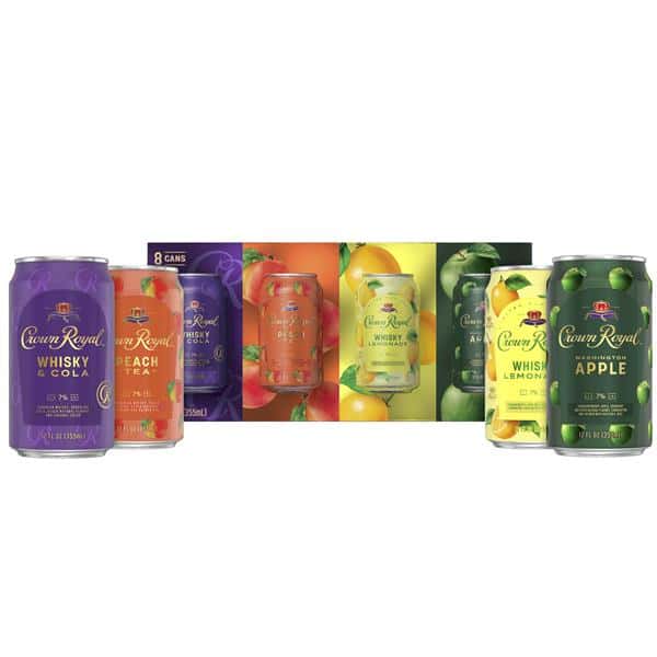 Crown Royal Whisky Cocktail, Variety 8-PACK Hy-Vee Aisles Online