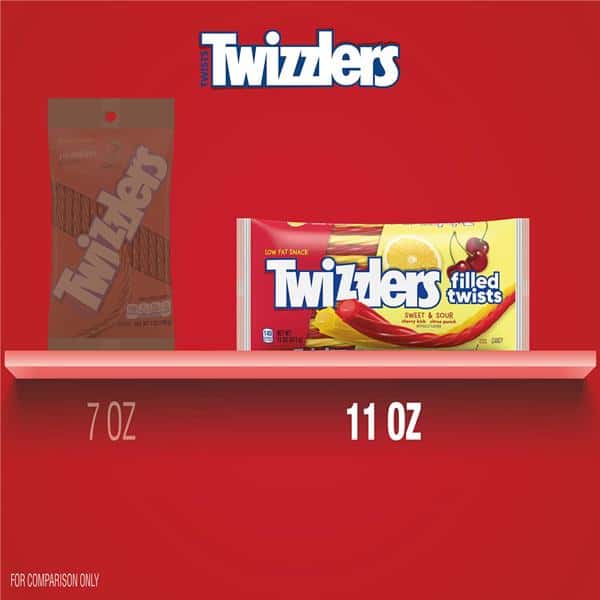 限定Twit One-Sweet Leaves And Bitter Pills TWIZZLERS Filled Twists Cherry Kick and Citrus Punch