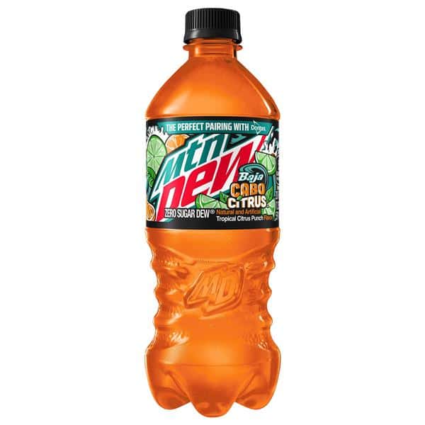 ソフトドリンク Mountain Dew 355ml Mtn Dew Soda, Zero Sugar Baja Cabo Citrus | Hy-Vee Aisles