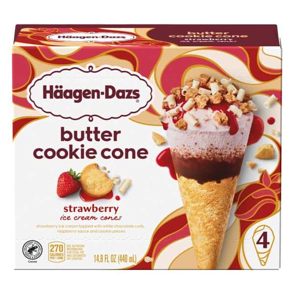 良品　icecream ブルゾン　MA-1 TYPE Häagen-Dazs Ice Cream, Strawberry, Butter Cookie Cone 4