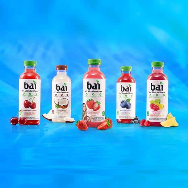 Bai Antioxidant Infused Water Beverage, Raspberry Lemon Lime, 6 Pack ...