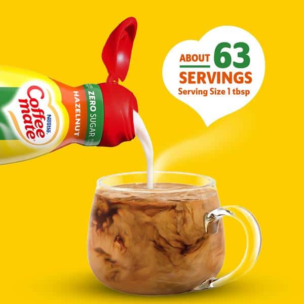 Coffee mate Liquid Hazelnut Sugar Free Coffee Creamer | Hy