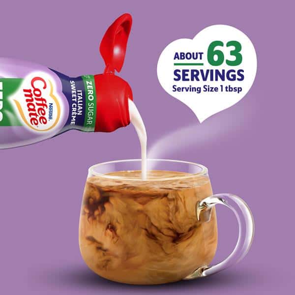 Coffee mate Zero Sugar Italian Sweet Creme Liquid Coffee