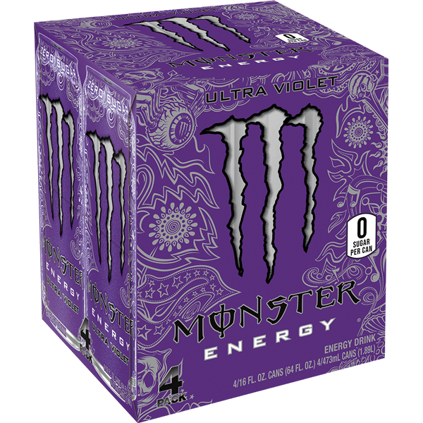 Monster Energy, Ultra Violet 4Pk | Hy-Vee Aisles Online