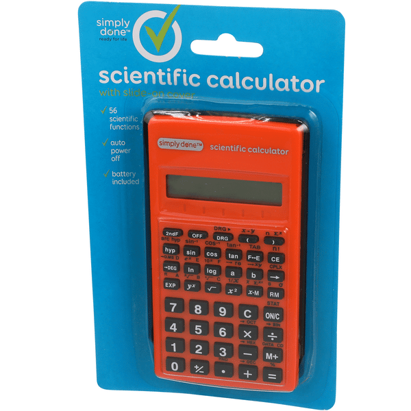 Simply Done Scientific Calculator With Slide-On Cover | Hy
