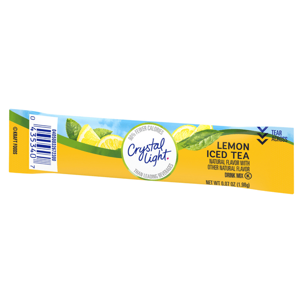 Crystal Light Lemon Iced Tea Drink Mix | Hy-Vee Aisles