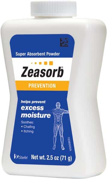 Zeasorb Excess Moisture Super Absorbent Prevention Powder