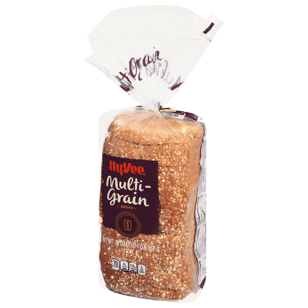 Hy Bread Hy-Vee 100% Multi-Grain Bread | Hy-Vee Aisles Online Grocery Shopping